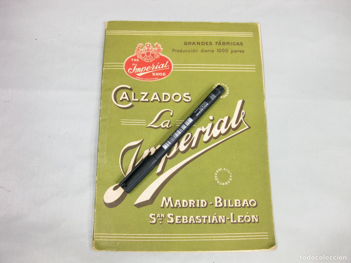 Cat&aacute;logos publicitarios: ANTIGUO CAT&Aacute;LOGO DE ZAPATOS. CALZADOS LA IMPERIAL. MADRID. BILBAO. SAN SEBASTIAN. LE&Oacute;N. 1916