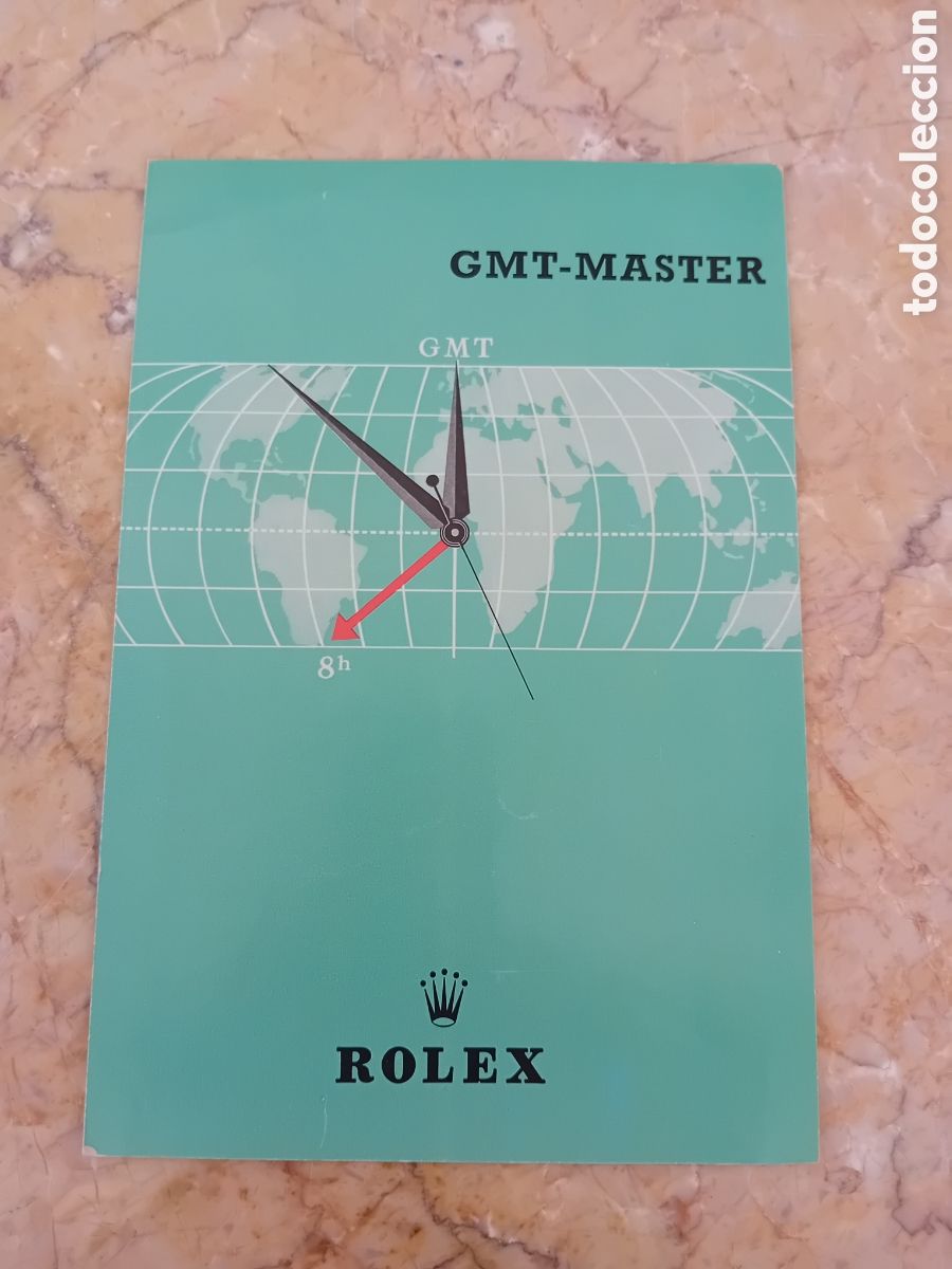 Cat&aacute;logos publicitarios: rolex gmt-master a&ntilde;o 1961