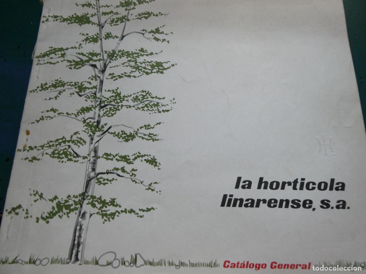 Cat&aacute;logos publicitarios: LIBRO CAT&Aacute;LOGO 1965. HORT&Iacute;COLA LINARENSE LINARES JAEN. &Aacute;RBOLES PLANTAS FLORES. 60P. 350GR