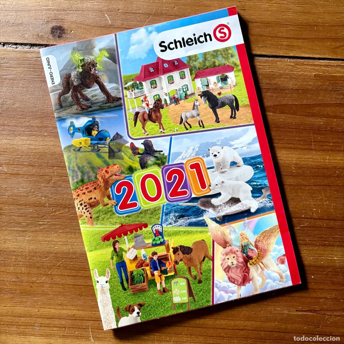Cat&aacute;logos publicitarios: CATALOGO JUGUETES FIGURAS PVC SCHLEICH A&Ntilde;O 2021 BUEN ESTADO
