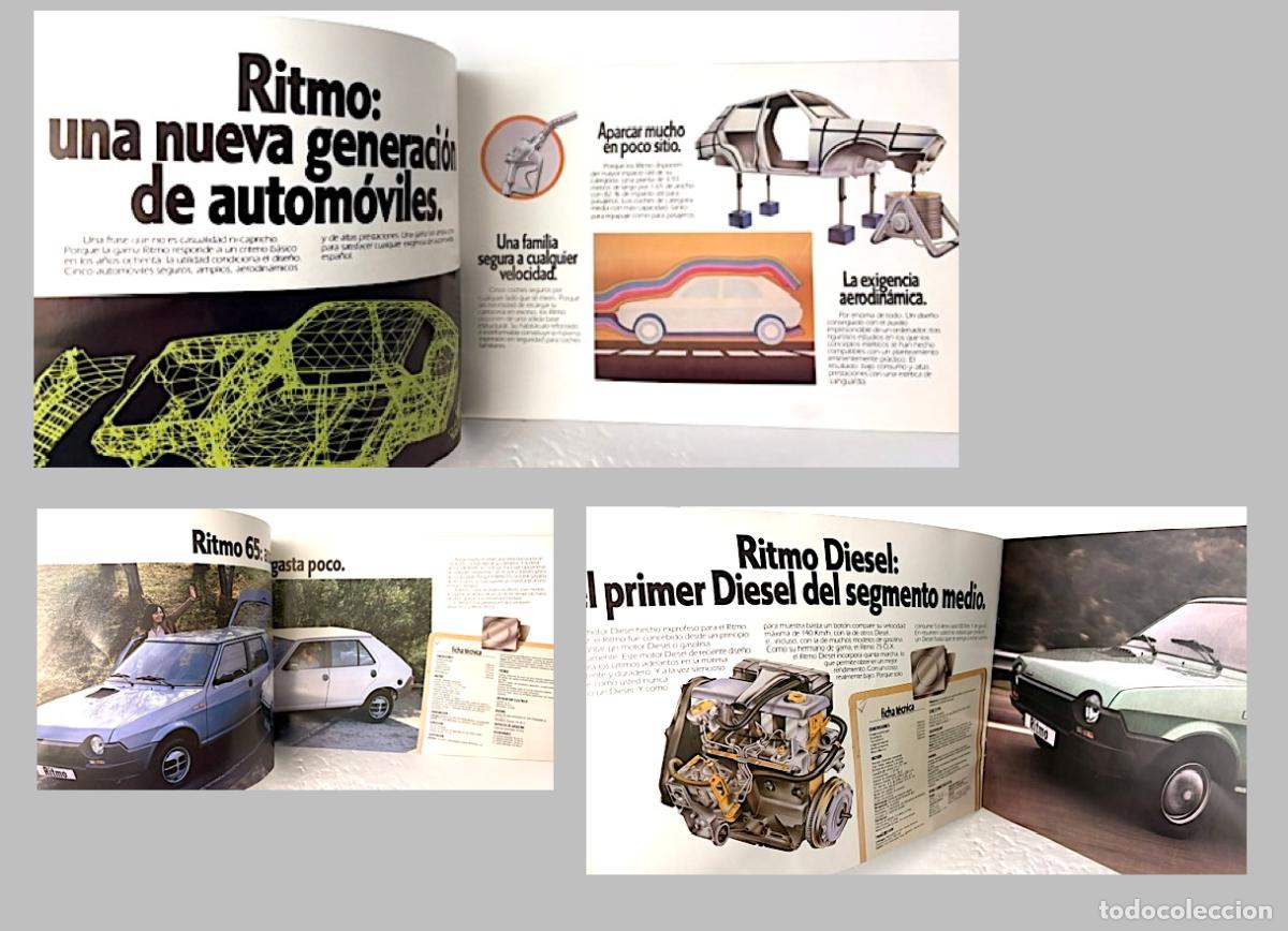 Cat&aacute;logos publicitarios: Publicidad del Seat Ritmo : Ritmo 65, 75 CLX, Diesel. (Fichas t&eacute;cnicas. 1980)