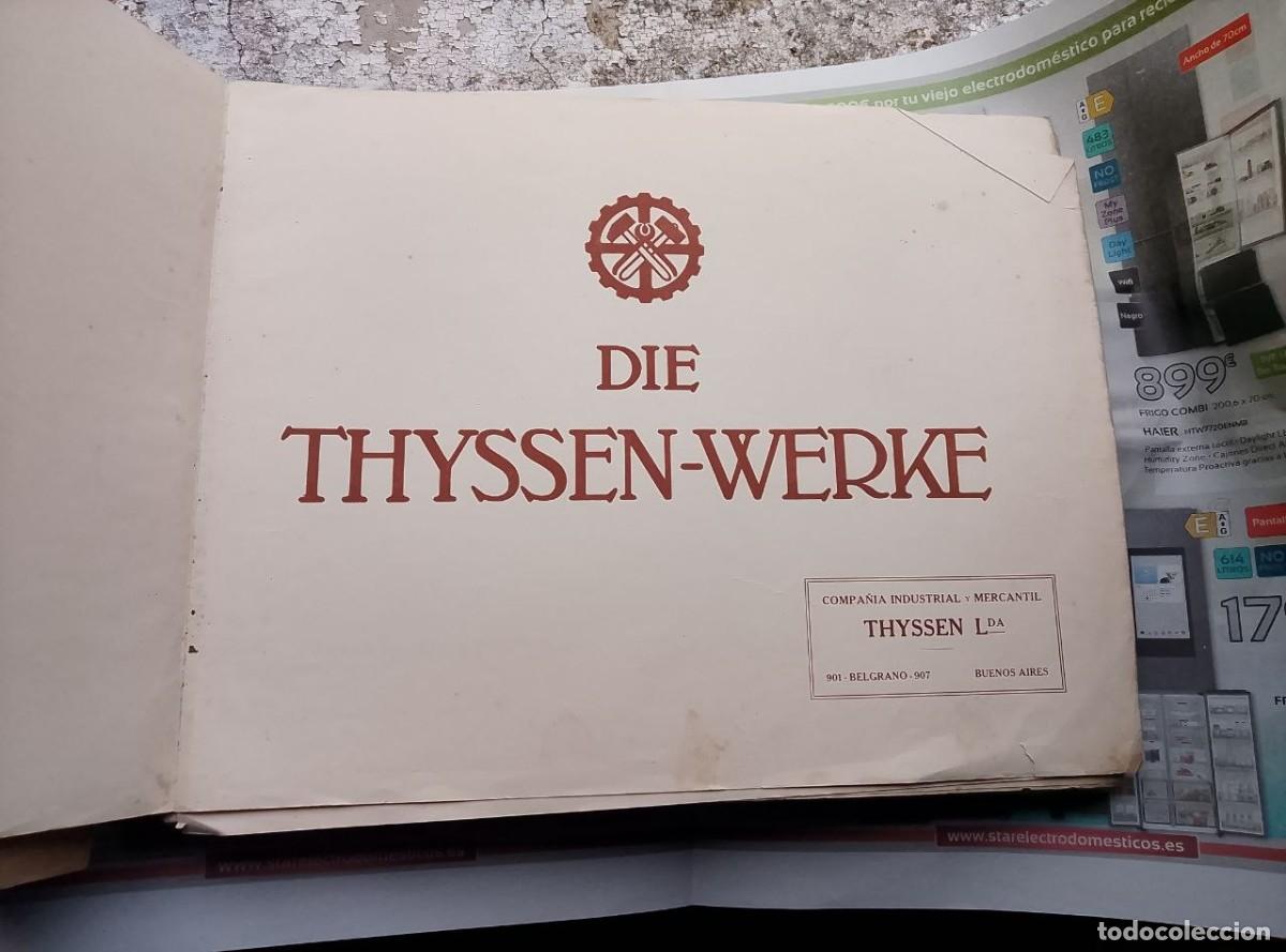 Cat&aacute;logos publicitarios: catalogo industrial die thyssen werke - Foto 2