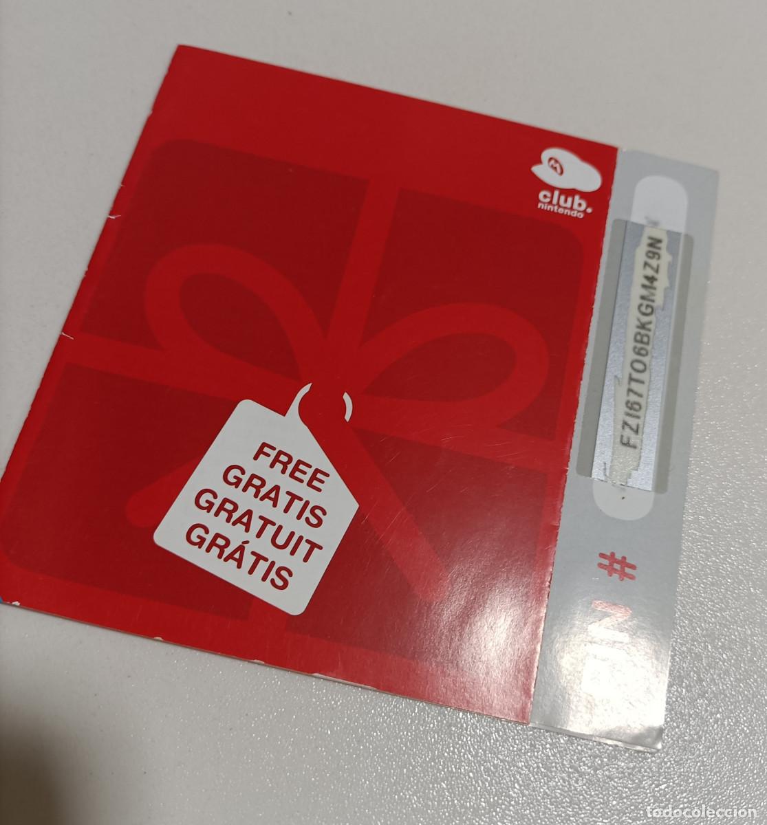 Cat&aacute;logos publicitarios: club Nintendo Codigo Club folleto rasca publicitario pro evolution soccer