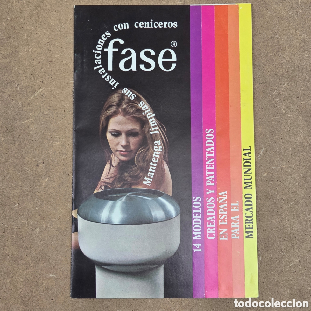 Cat&aacute;logos publicitarios: CAT&Aacute;LOGO DE CENICEROS Y ACCESORIOS FASE A&Ntilde;OS 70