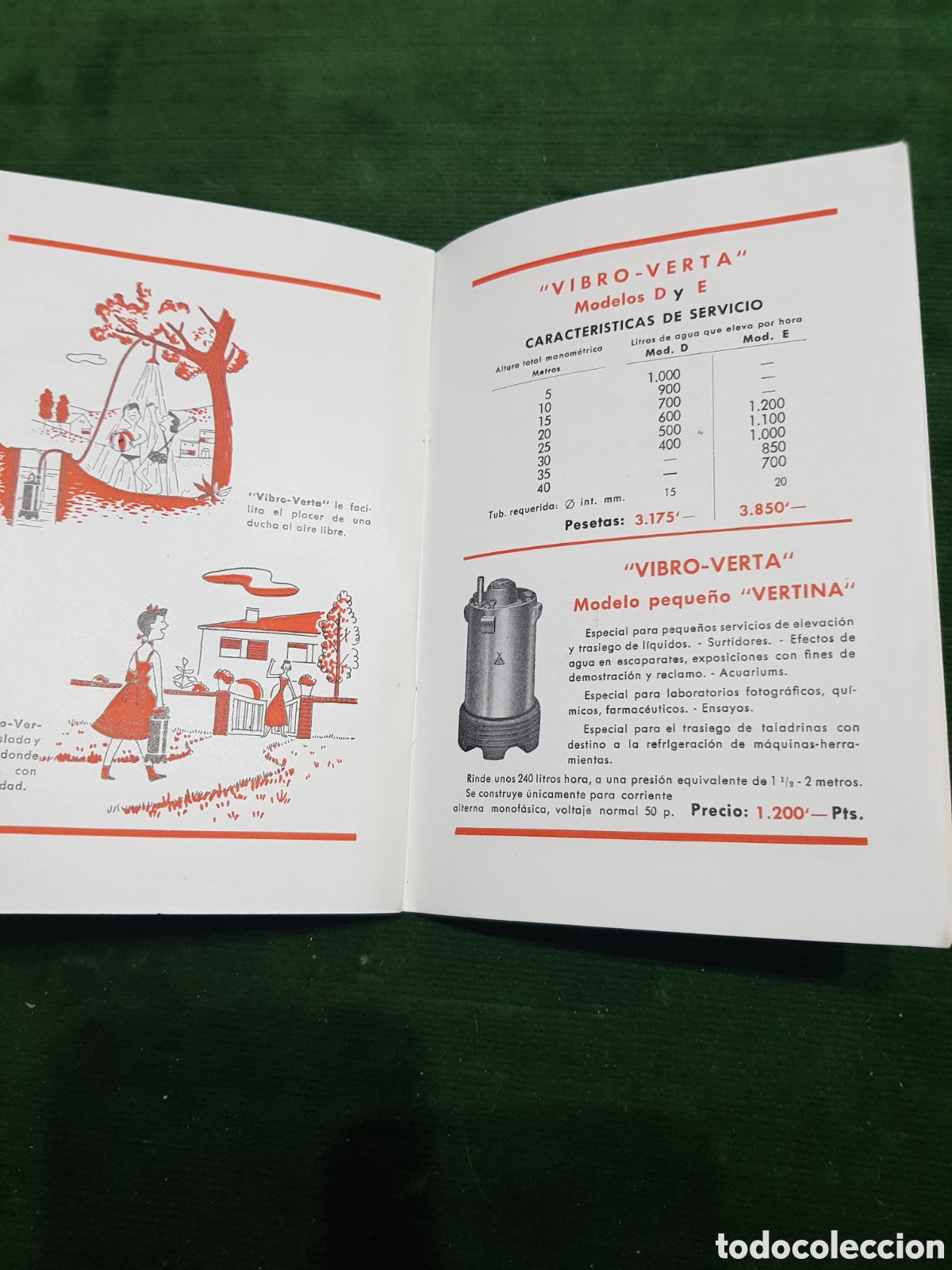 Cat&aacute;logos publicitarios: Bomba electromagn&eacute;tica vibro verta - Foto 3