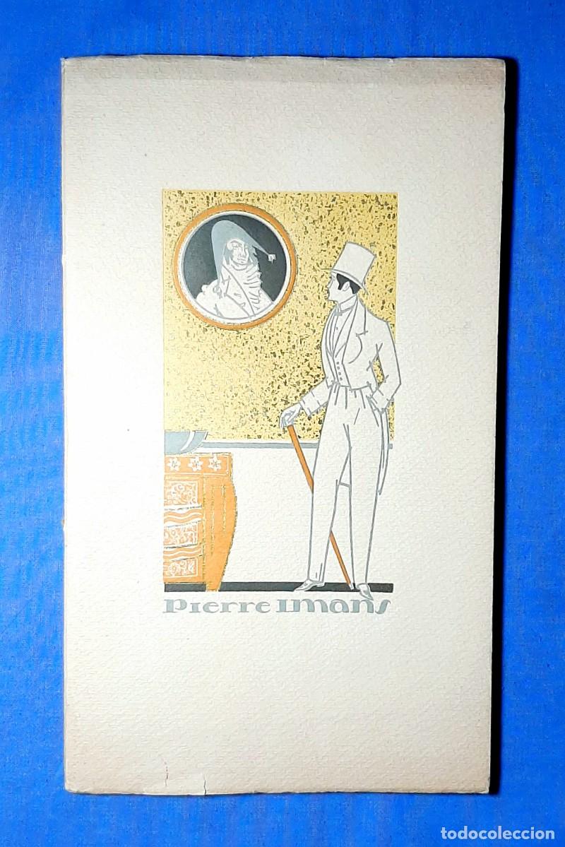 Cat&aacute;logos publicitarios: LES CIRES DE PIERRE IMANS. CAT&Aacute;LOGO ORIGINAL. 1921. BELLE &Eacute;POQUE. ART DEC&Oacute;. DRAEGER. &Uacute;NICO. MUY RARO