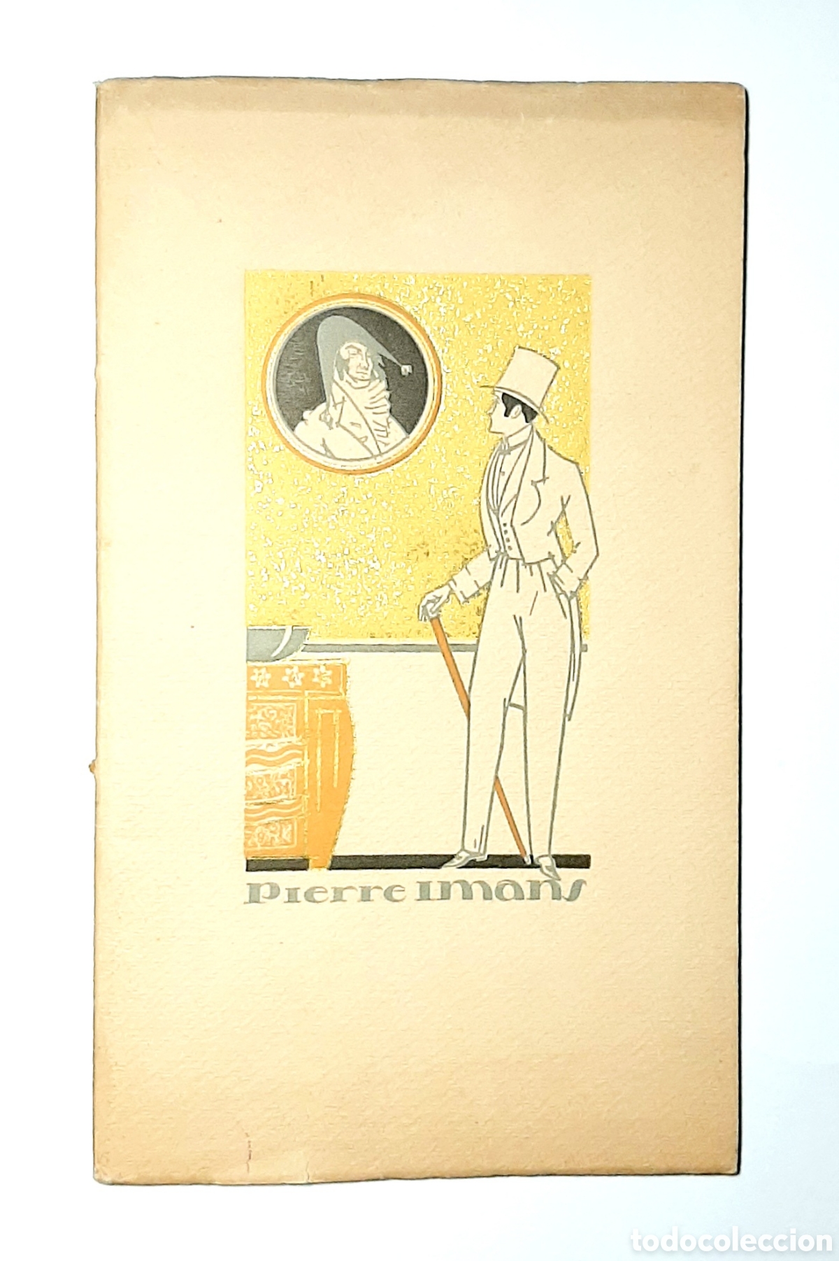 Cat&aacute;logos publicitarios: LES CIRES DE PIERRE IMANS. CAT&Aacute;LOGO ORIGINAL. 1921. BELLE &Eacute;POQUE. ART DEC&Oacute;. DRAEGER. &Uacute;NICO EN VENTA.