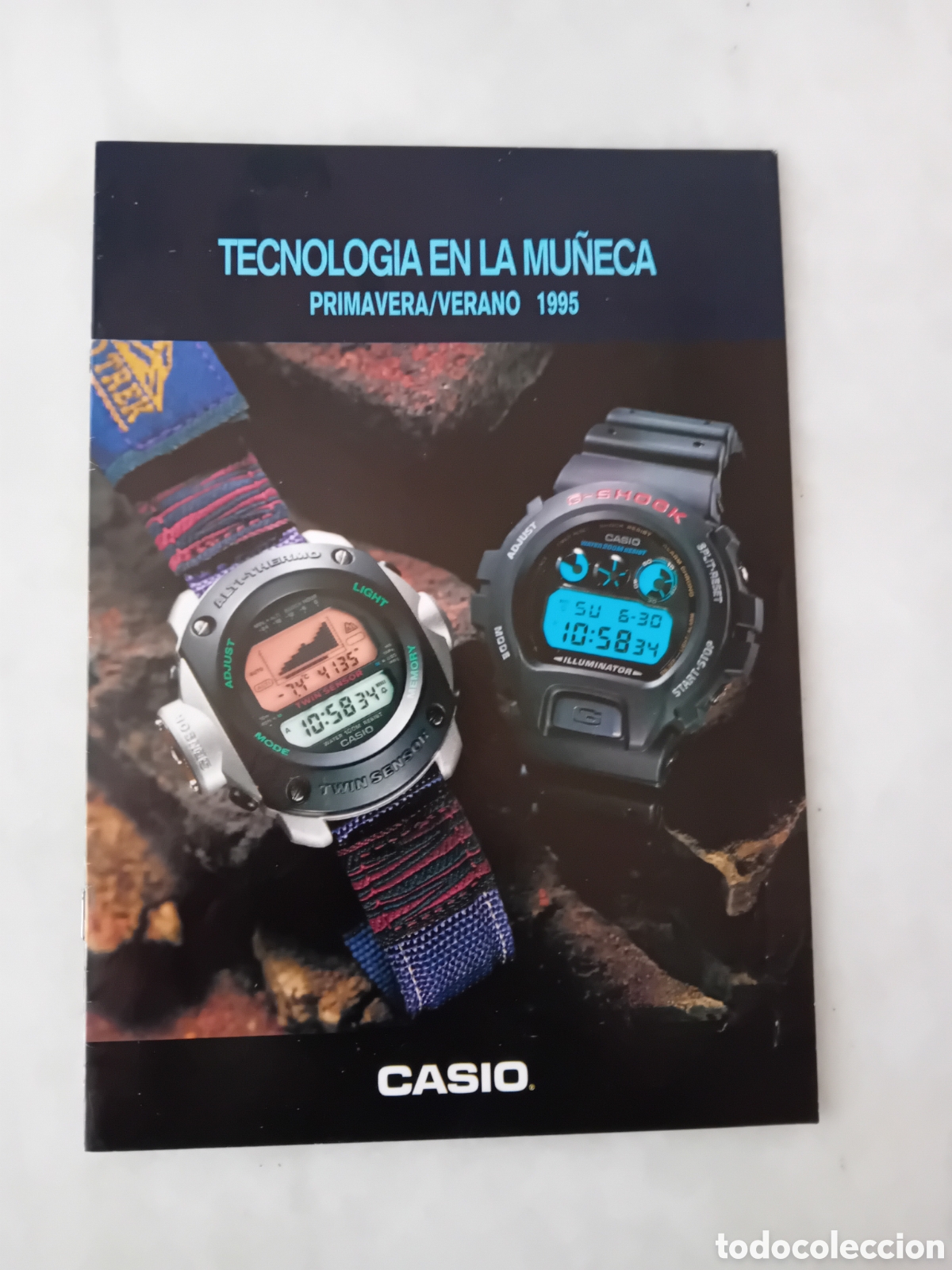 Cat&aacute;logos publicitarios: Catalogo Relojes CASIO.Primavera/Verano. 1995