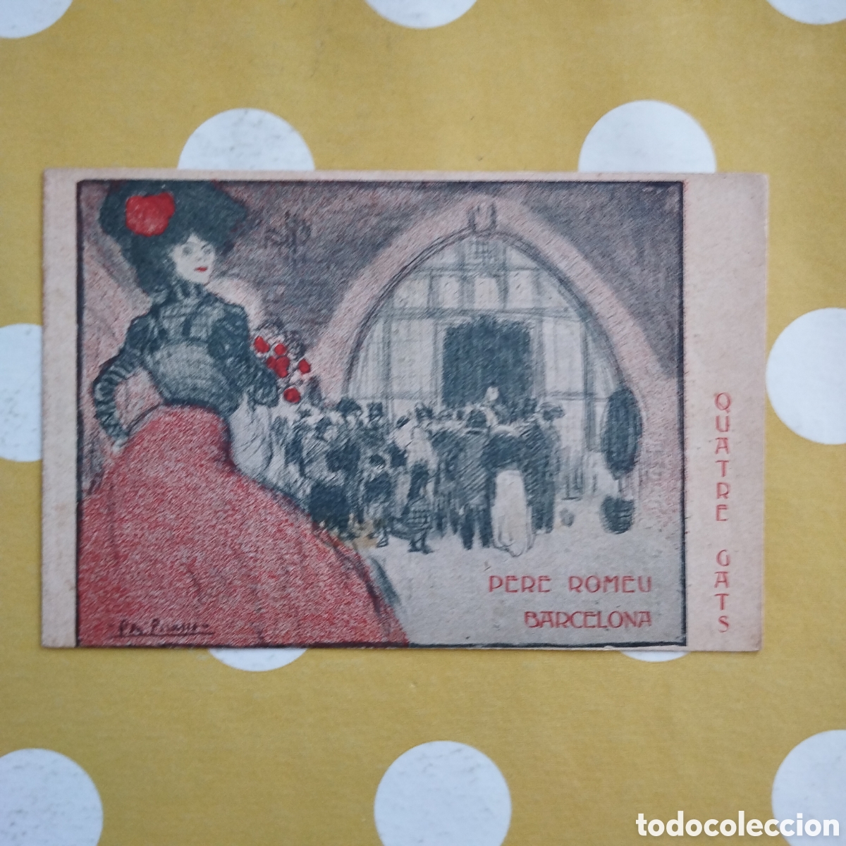 Cat&aacute;logos publicitarios: D&Iacute;PTIC PUBLICITARI ELS QUATRE GATS PABLO PICASSO RAMON CASAS