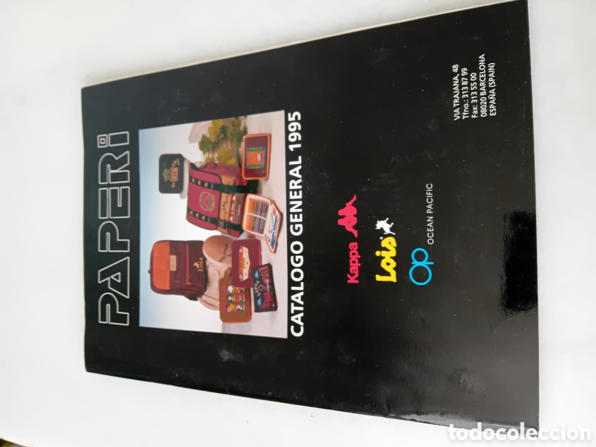 Cat&aacute;logos publicitarios: PAPERI.Cataligo General 1995