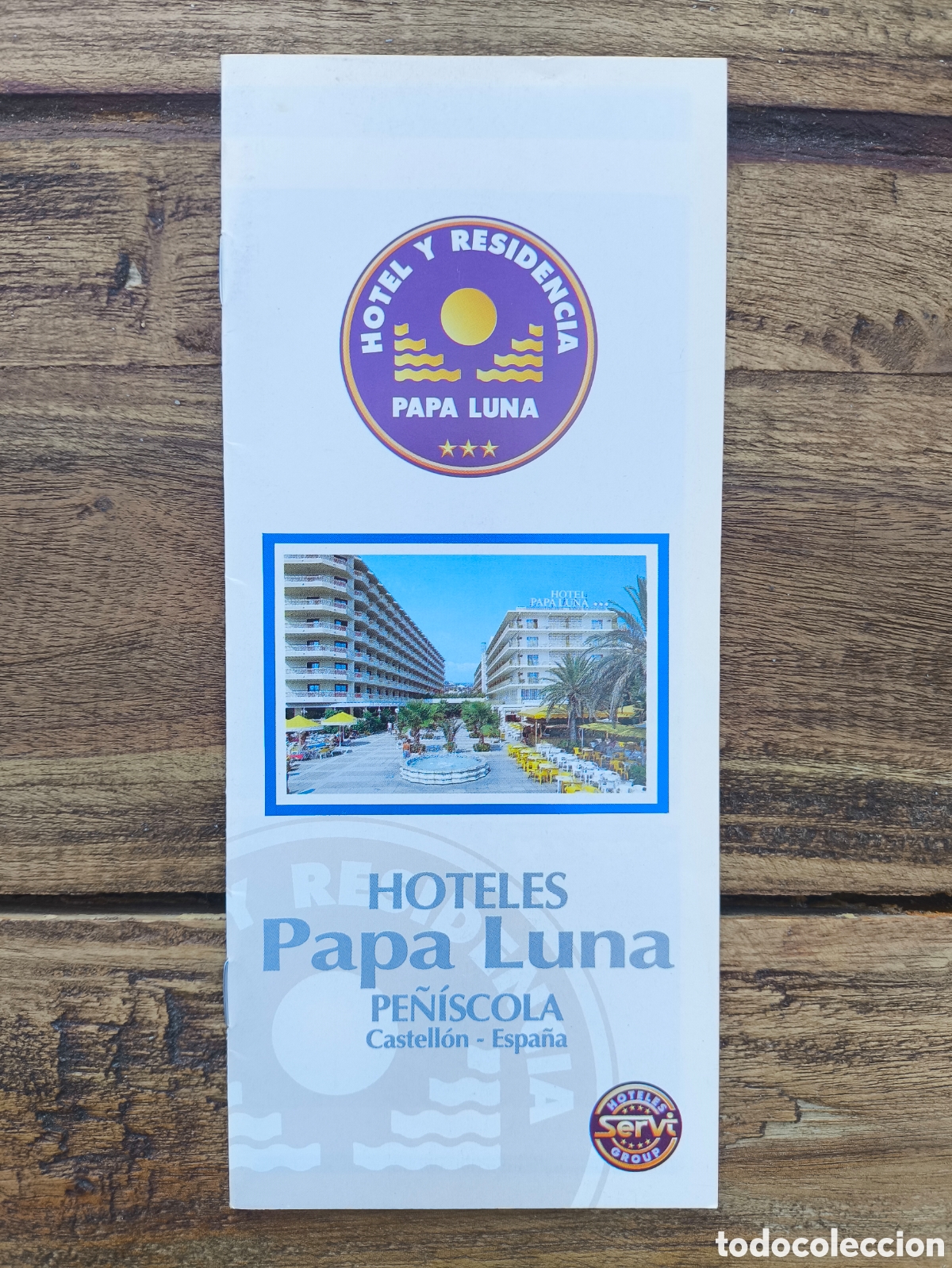 Cat&aacute;logos publicitarios: Folleto guia informaci&oacute;n publicidad servicios Hotel y Residencia Papa Luna Pe&ntilde;&iacute;scola Castell&oacute;n