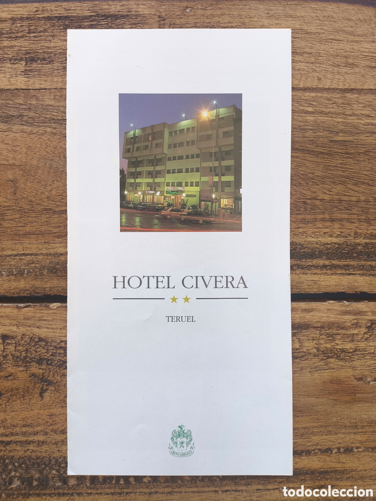 Cat&aacute;logos publicitarios: Folleto guia informaci&oacute;n publicidad servicios Hotel Civera Teruel
