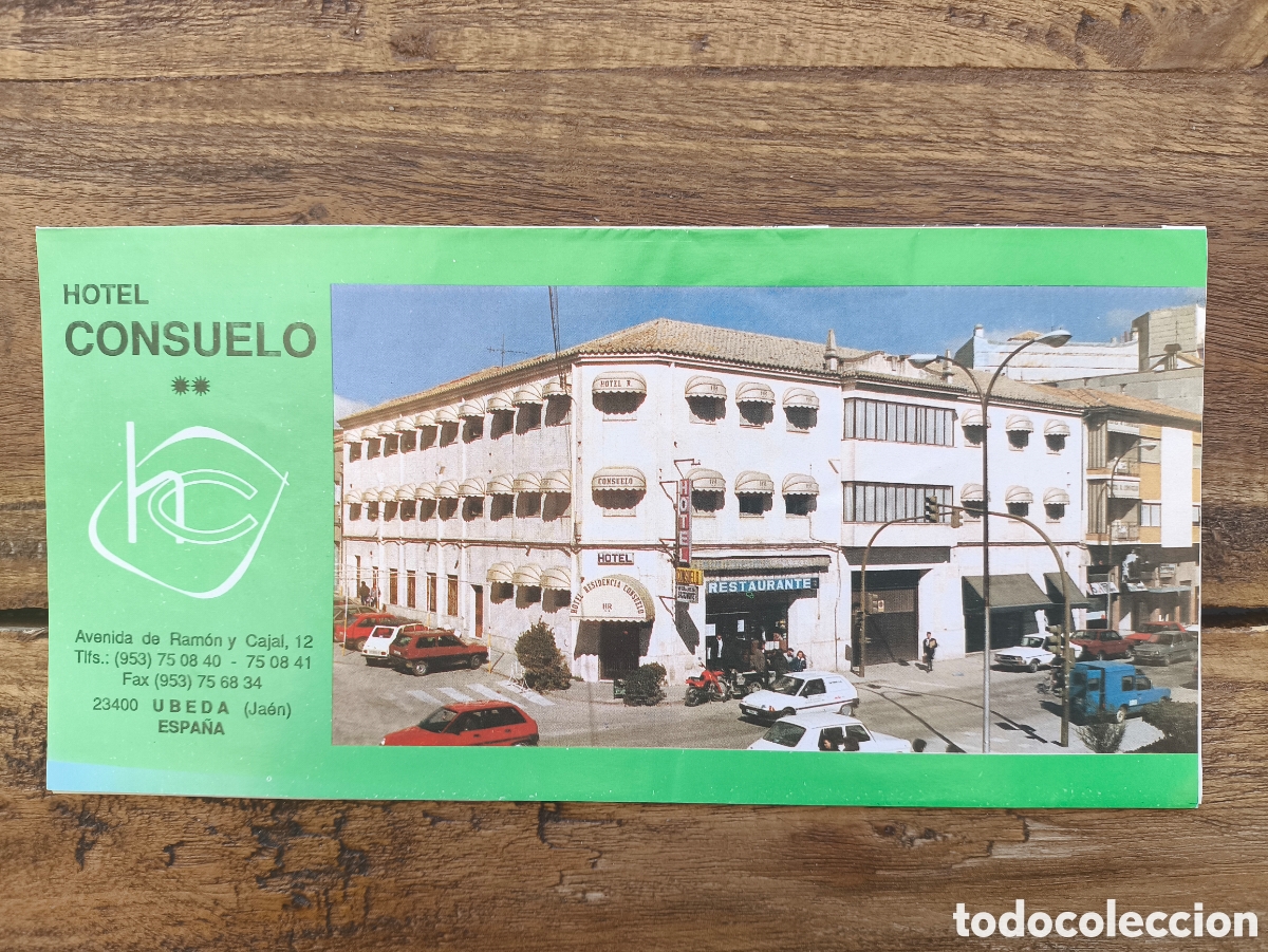 Cat&aacute;logos publicitarios: Folleto guia informaci&oacute;n publicidad servicios Hotel Consuelo &Uacute;beda Ja&eacute;n
