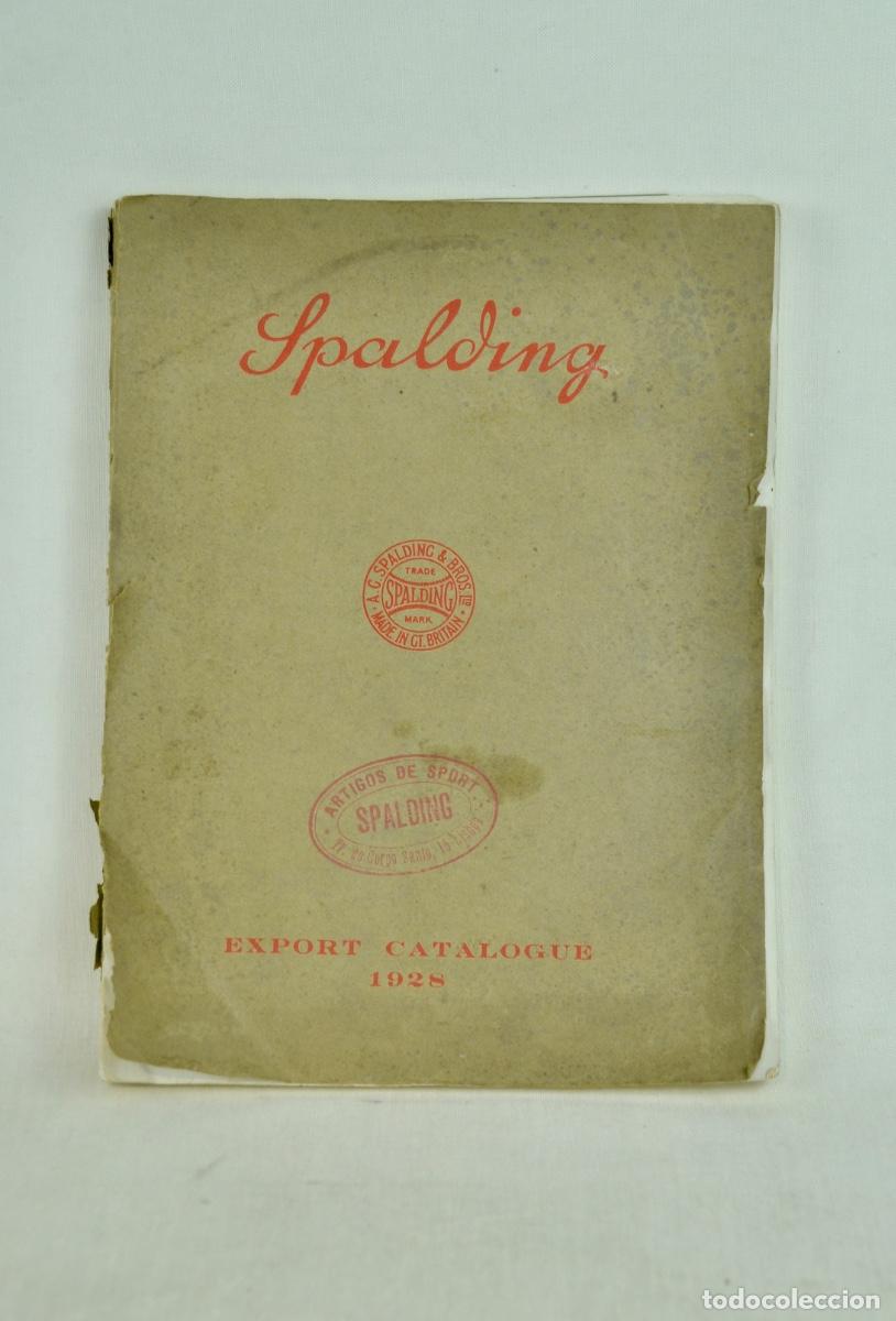 Cat&aacute;logos publicitarios: Cat&aacute;logo de la marca Spalding de 1928 - Foto 2
