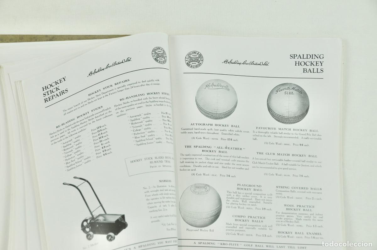 Cat&aacute;logos publicitarios: Cat&aacute;logo de la marca Spalding de 1928 - Foto 10