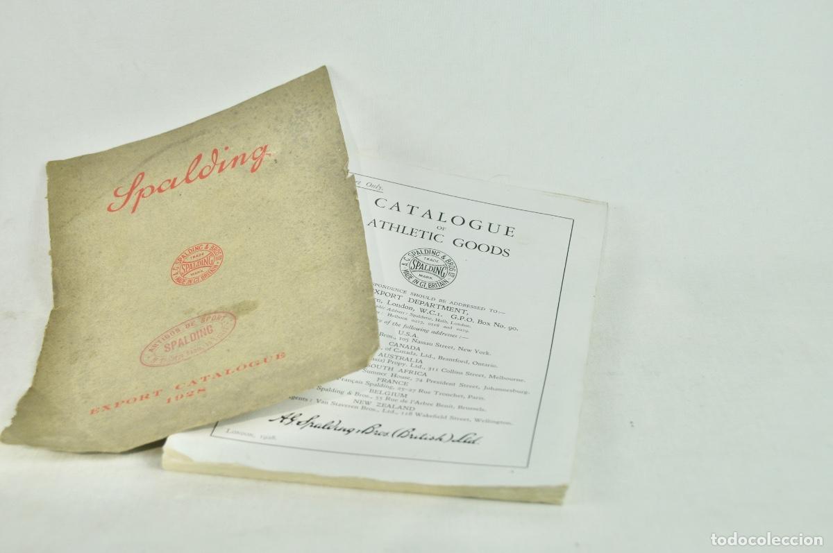 Cat&aacute;logos publicitarios: Cat&aacute;logo de la marca Spalding de 1928 - Foto 12