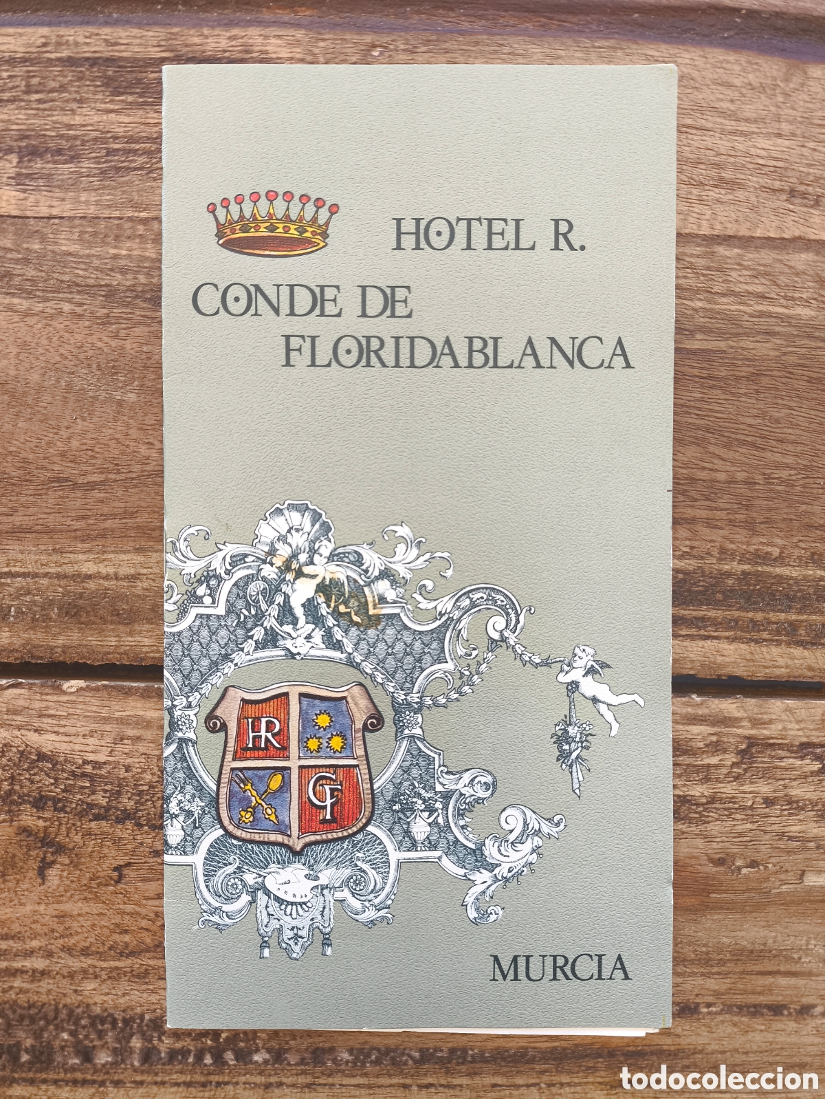 Cat&aacute;logos publicitarios: Folleto guia informaci&oacute;n publicidad servicios Hotel Residencia Conde de Floridablanca Murcia