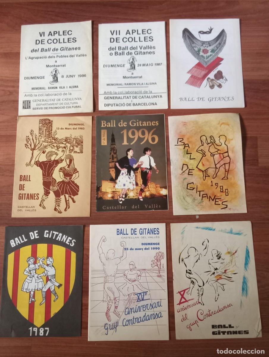 Cat&aacute;logos publicitarios: &acute;BALL DE GITANES.. Castellar del valles