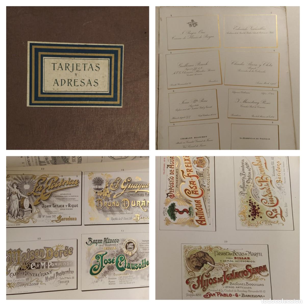 Cat&aacute;logos publicitarios: TARJETAS PUBLICITARIAS - CATALOGO PUBLICIDAD ANTIGUO -VER FOTOS-(V-28.223)