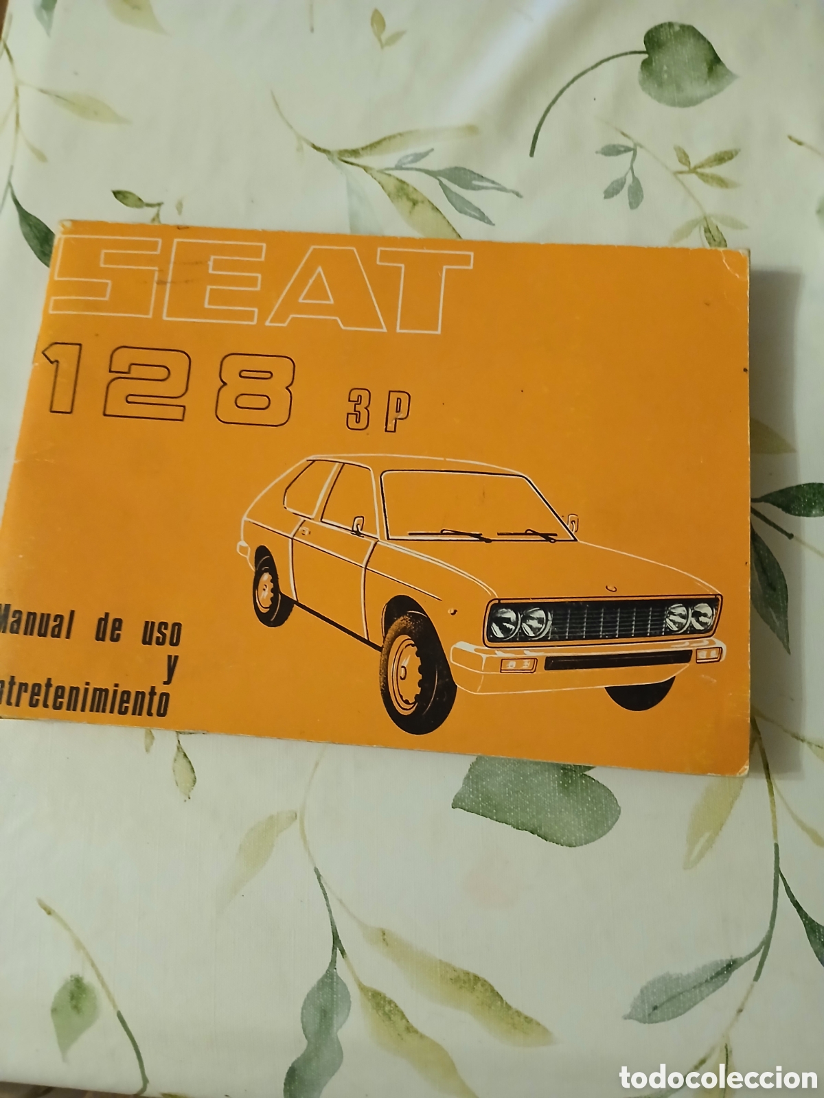 Cat&aacute;logos publicitarios: Cat&aacute;logos antiguos Seat 128 - Foto 3