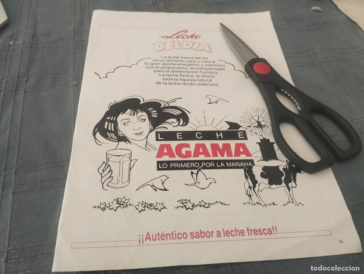 Cat&aacute;logos publicitarios: LECHE AGAMA PALMA DE MALLORCA DIFICIL ANUNCIO PUBLICIDAD REVISTA 1988 BONITO PARA ENMARCAR