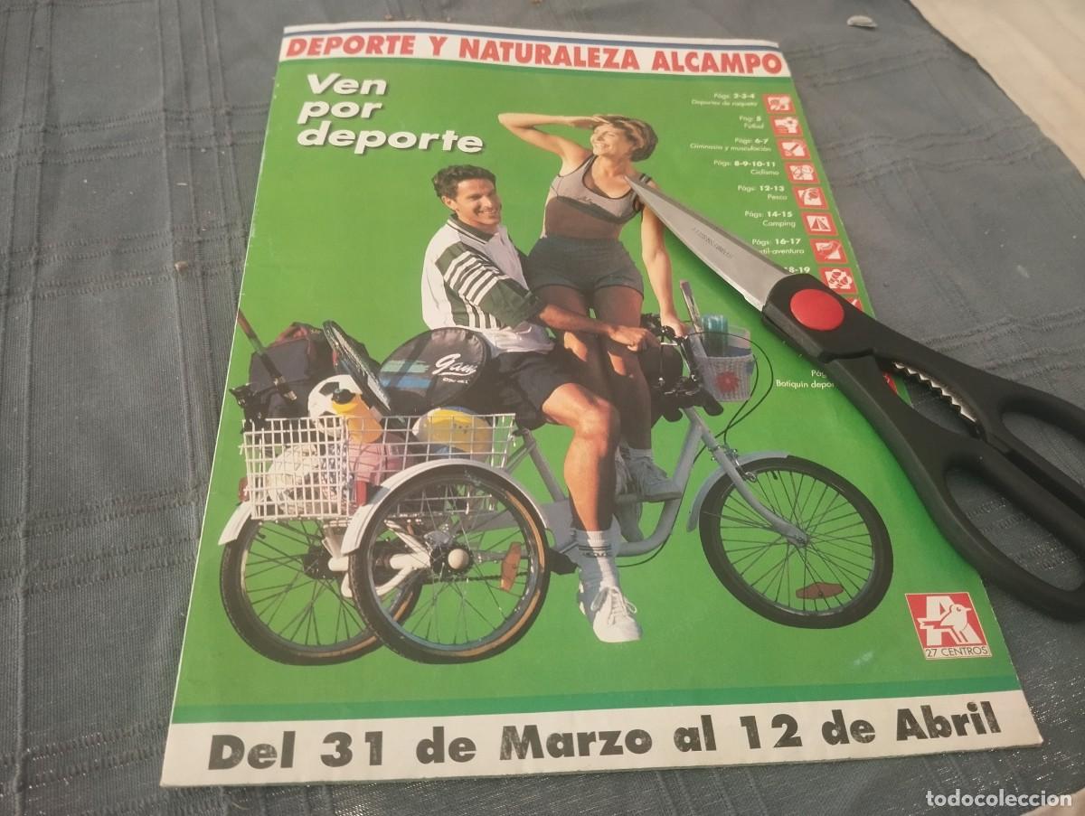 Cat&aacute;logos publicitarios: CATALOGO SUPERMERCADO ALCAMPO MALLORCA DEPORTE Y NATURALEZA A&Ntilde;O 1997