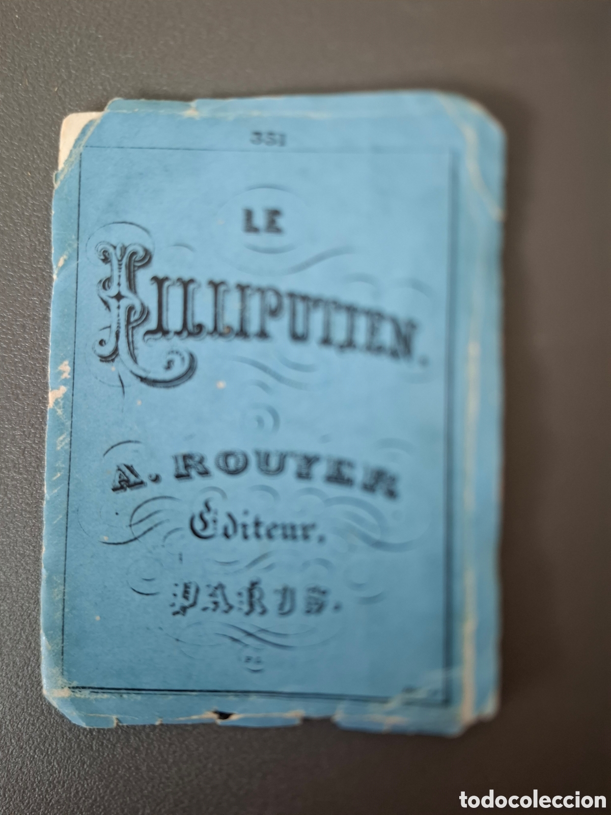Cat&aacute;logos publicitarios: Le liliputien - A.Rouyer - editeur - Paris - 1867