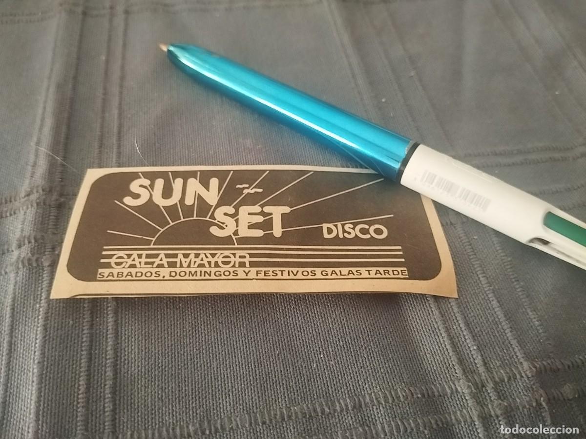 Cat&aacute;logos publicitarios: DISCOTECA SCORPIO EL ARENAL MALLORCA ANUNCIO PUBLICIDAD 1983
