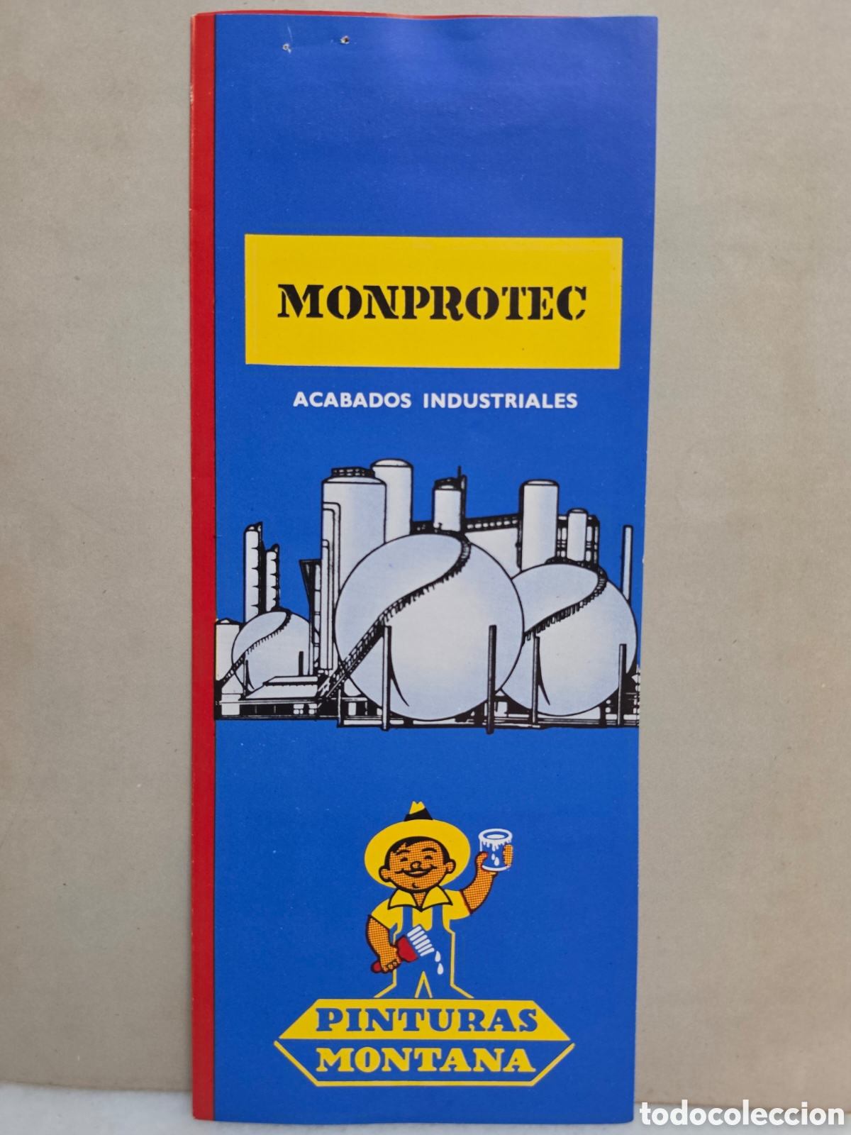 Cat&aacute;logos publicitarios: MONPROTEC. PINTURAS MONTANA. CATALOGO. MUESTRARIO.