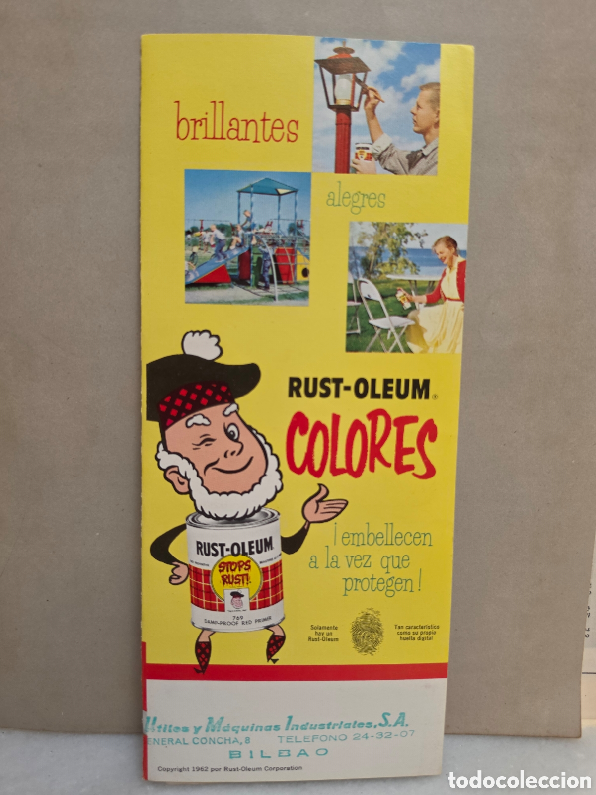 Cat&aacute;logos publicitarios: RUST-OLEUM. CATALOGO PINTURAS ANTIOXIDO.