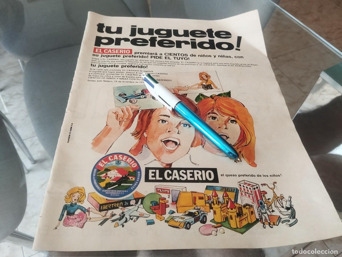 Cat&aacute;logos publicitarios: EL CASERIO QUESITOS ANUNCIO PUBLICIDAD REVISTA 1975