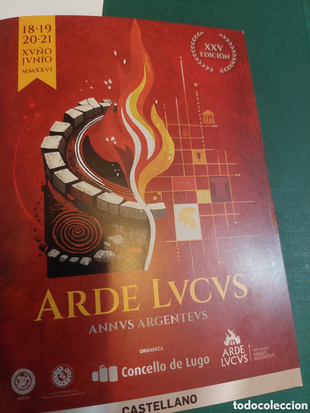Cat&aacute;logos publicitarios: LUGO 2026 CAT&Aacute;LOGO ARDE LVCVS FIESTA RONANA