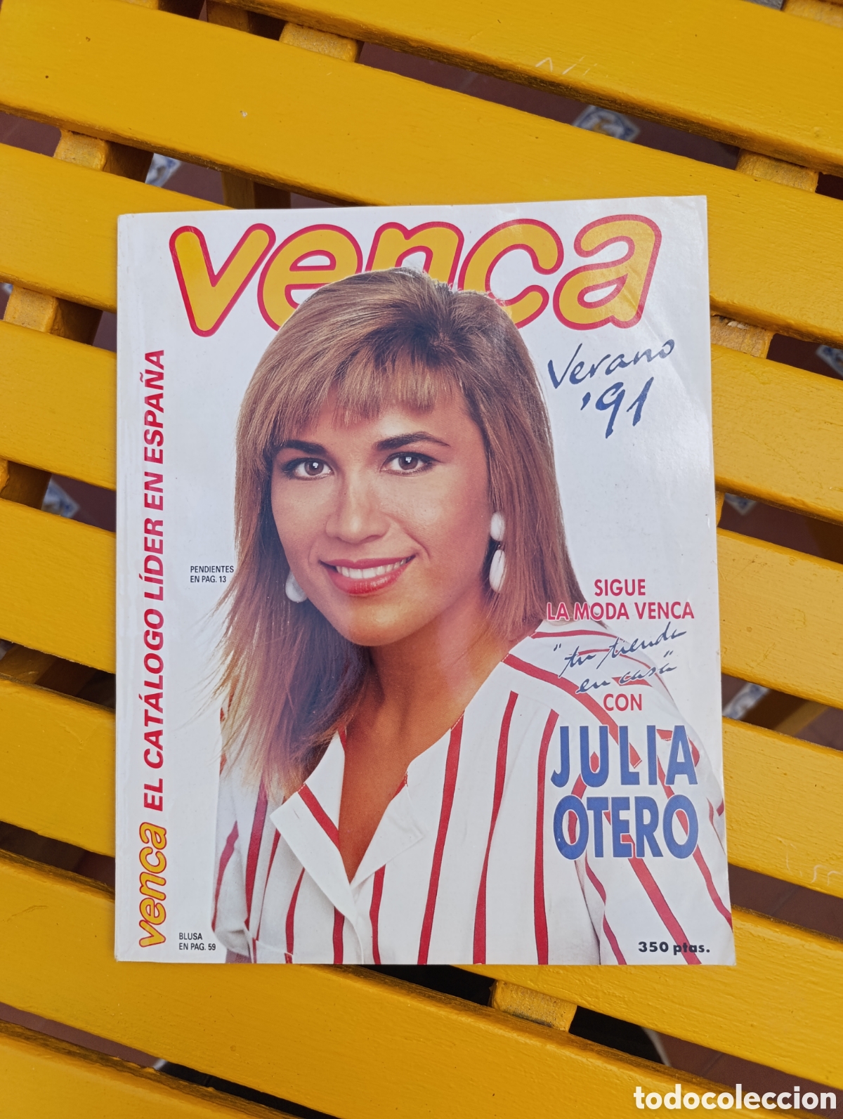 Cat&aacute;logos publicitarios: Catalogo Venca verano 1991 Julia Otero