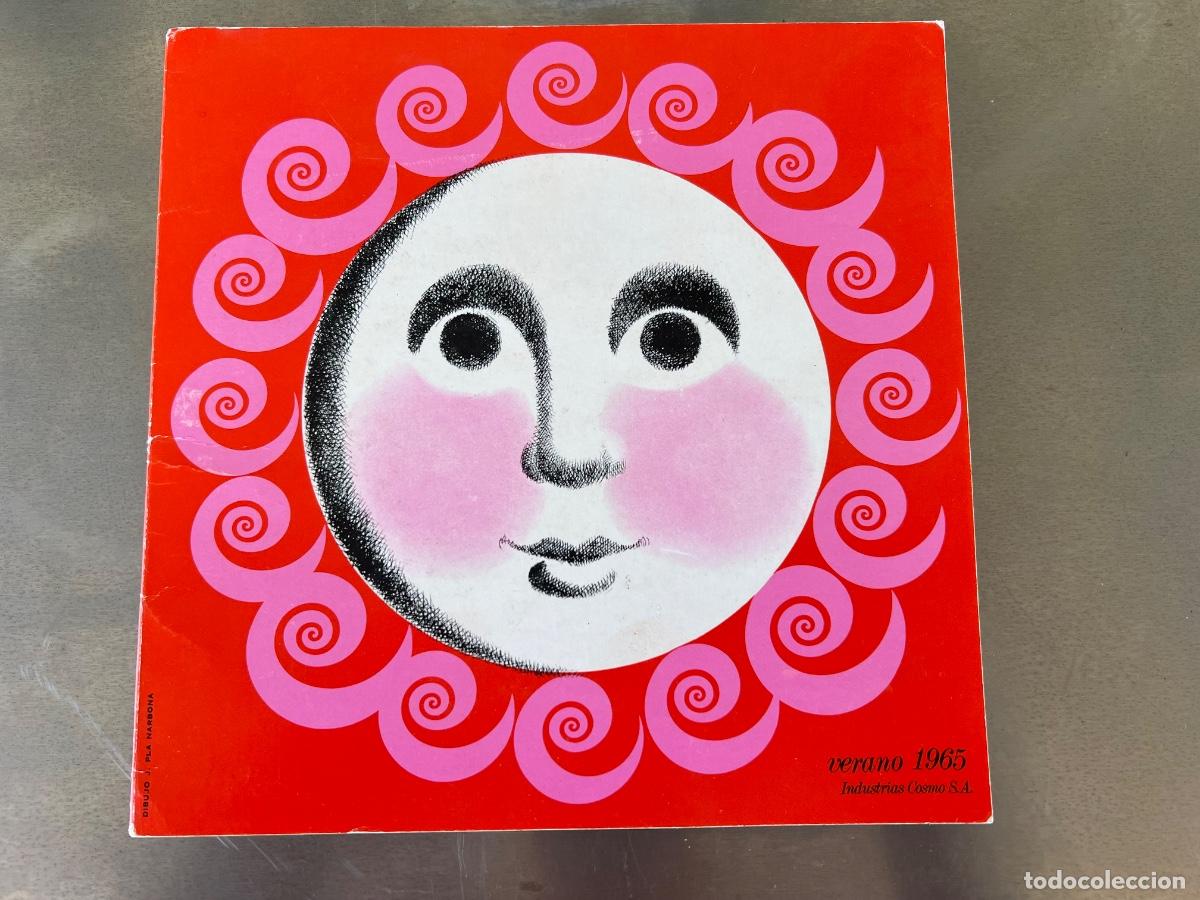 Cat&aacute;logos publicitarios: CATALOGO ORIGINAL TOCADISCOS COSMOS 1965