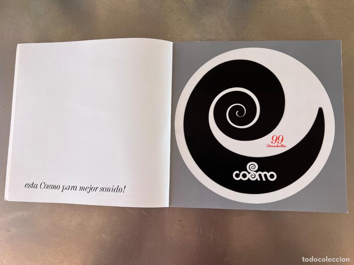 Cat&aacute;logos publicitarios: CATALOGO ORIGINAL TOCADISCOS COSMOS 1965 - Foto 3