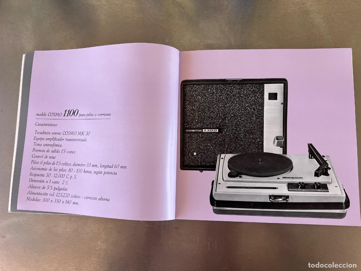 Cat&aacute;logos publicitarios: CATALOGO ORIGINAL TOCADISCOS COSMOS 1965 - Foto 6