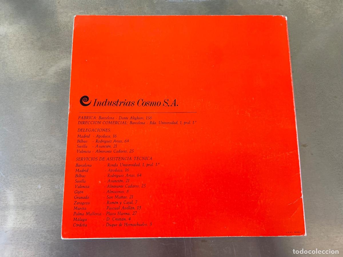 Cat&aacute;logos publicitarios: CATALOGO ORIGINAL TOCADISCOS COSMOS 1965 - Foto 11