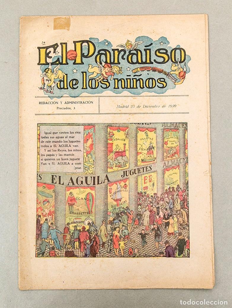 Cat&aacute;logos publicitarios: El Paraiso de los Ni&ntilde;os - 1930 - Cat&aacute;logo de juguetes - Opisso, Junceda, Becquer