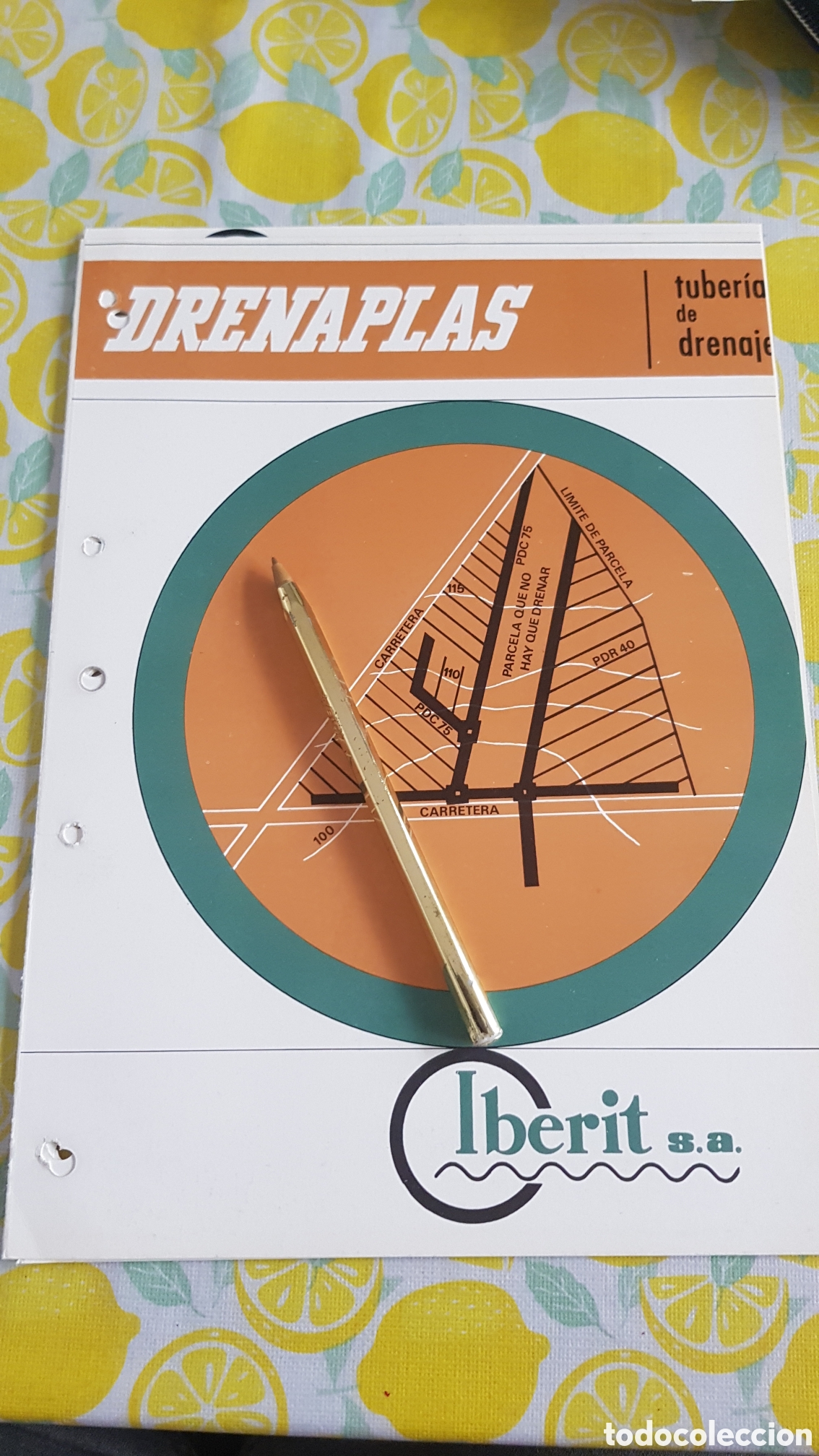 Cat&aacute;logos publicitarios: Tuber&iacute;a de drenaje DRENAPLAS