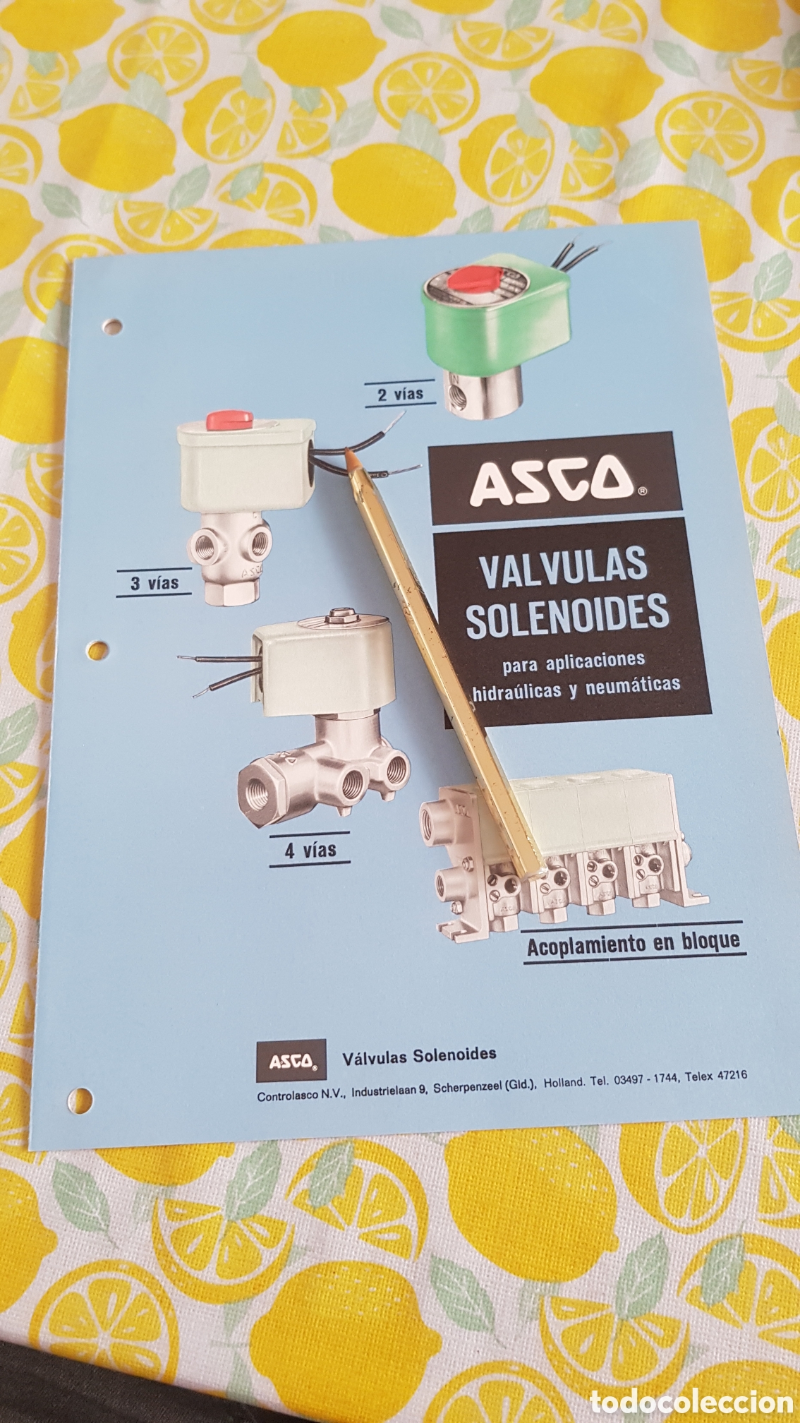 Cat&aacute;logos publicitarios: ASCO Valvulas Solenoides
