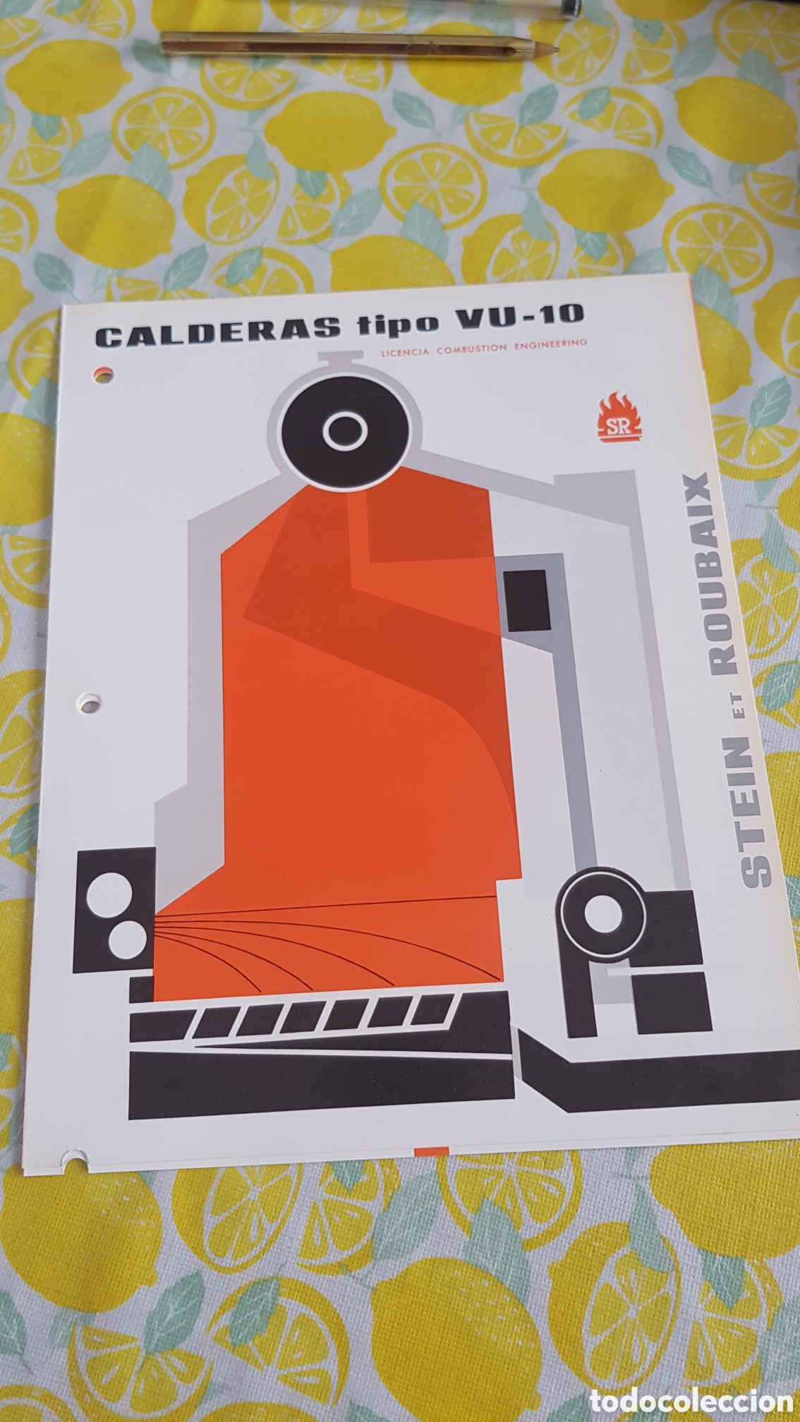 Cat&aacute;logos publicitarios: Calderas Tipo VU-10 Francia