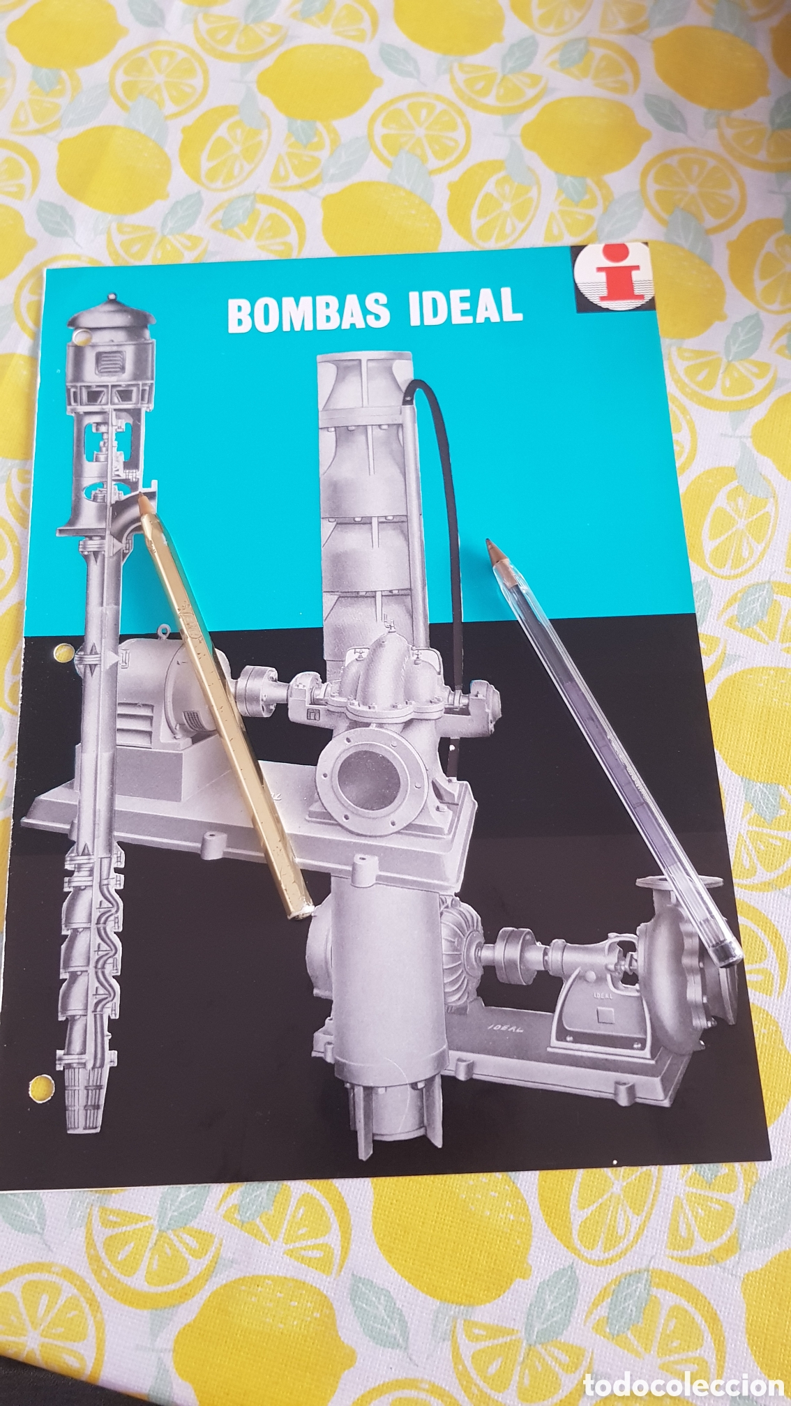 Cat&aacute;logos publicitarios: Folleto Bombas Ideal Valencia
