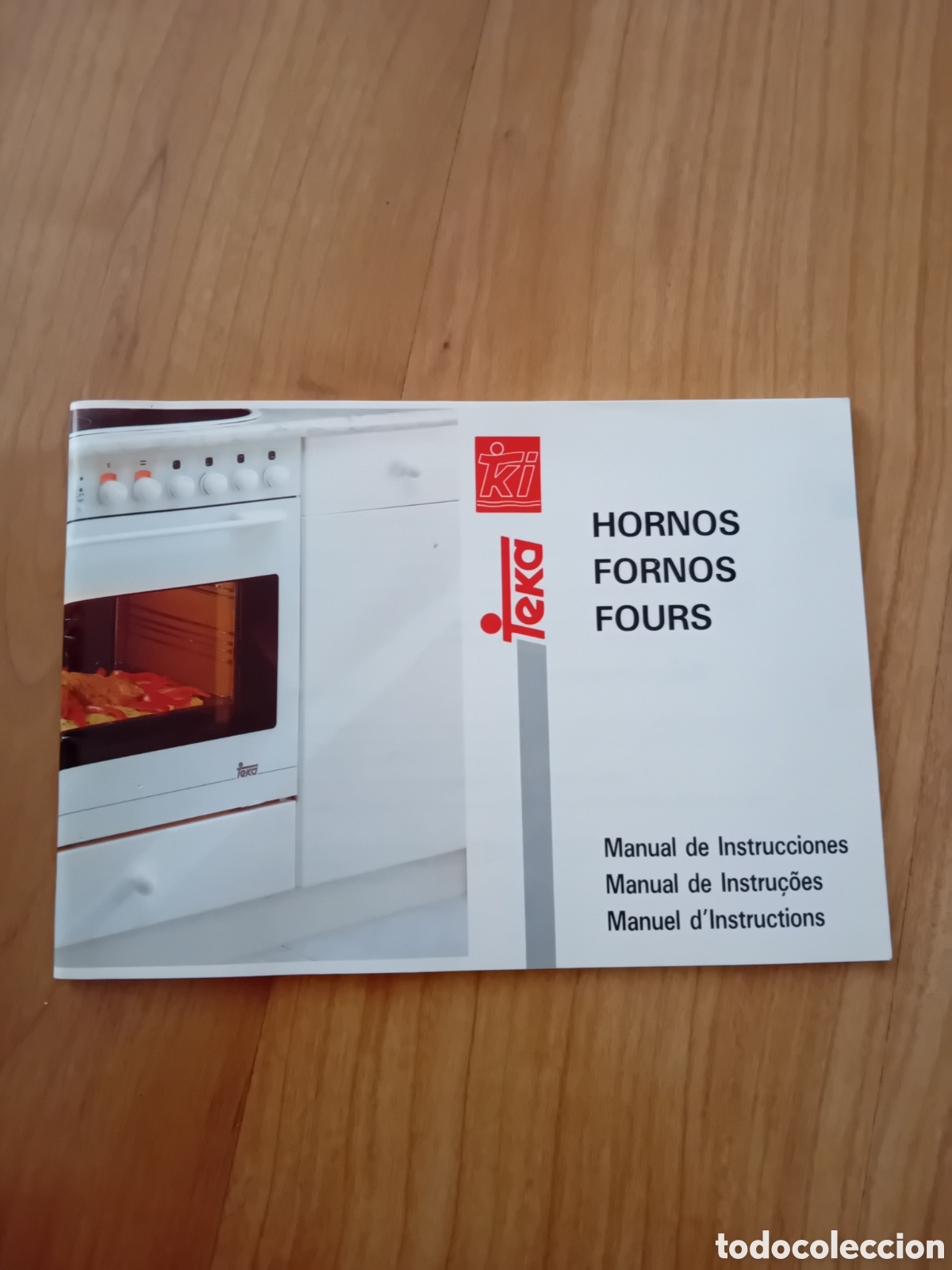 Cat&aacute;logos publicitarios: MANUAL DE INSTRUCCIONES HORNOS TDK. A&Ntilde;OS 90