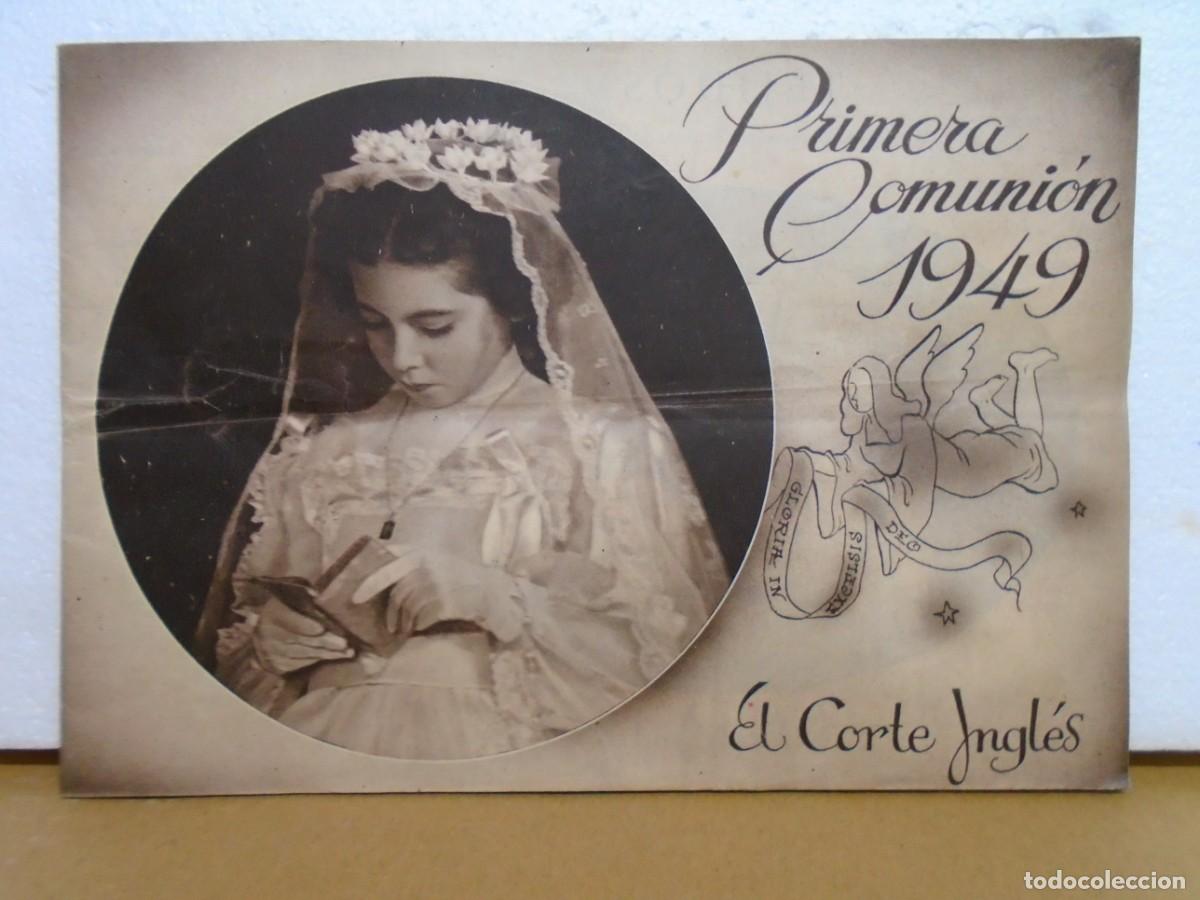 Cat&aacute;logos publicitarios: EL CORTE INGLES/PRIMERA COMUNION 1949/CATALOGO 24 PAGINAS .VER FOTOS.