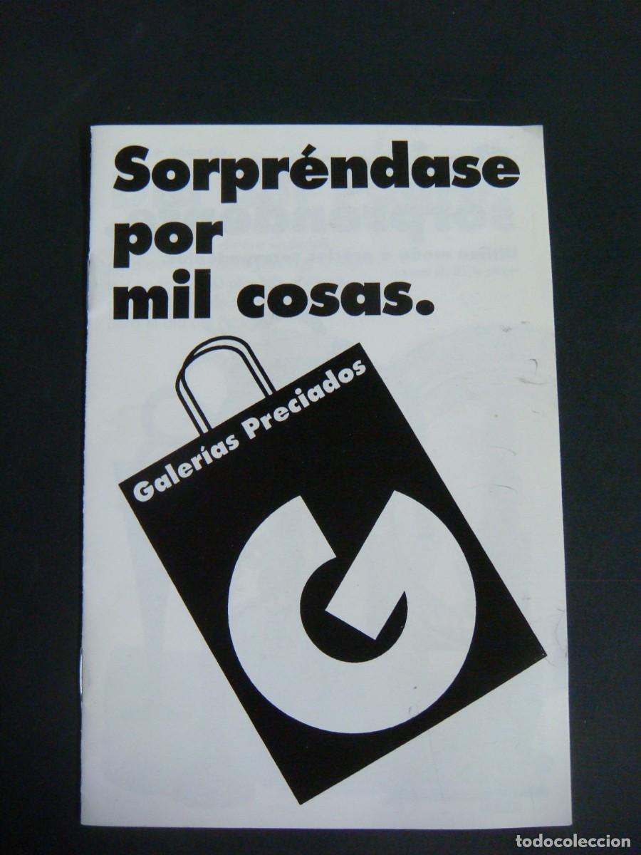 Cat&aacute;logos publicitarios: CATALOGO DE GALERIAS PRECIADOS-CAJ N&ordm;-1