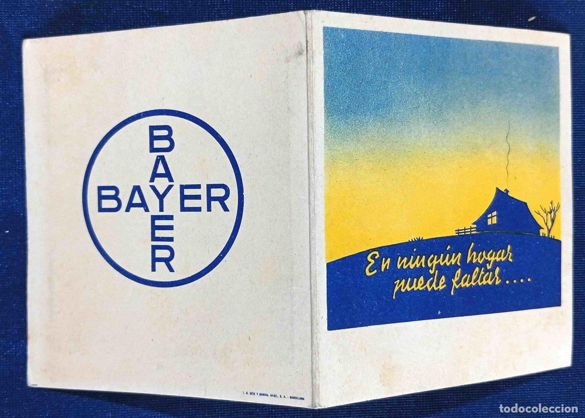 Cat&aacute;logos publicitarios: CATALOGO ILUSTRADO CON RIMAS SOBRE LA ASPIRINA DE BAYER. SEIX BARRAL HNOS. BARCELONA, S/F.