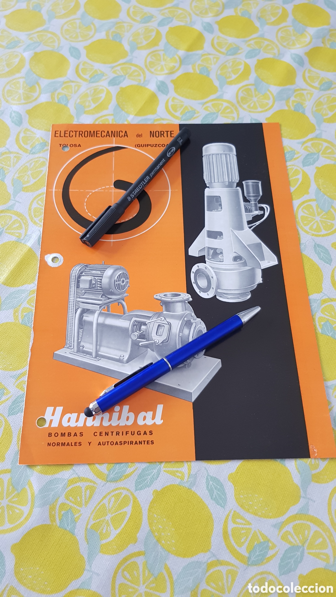 Cat&aacute;logos publicitarios: Electromec&aacute;nica del norte HANNIBAL