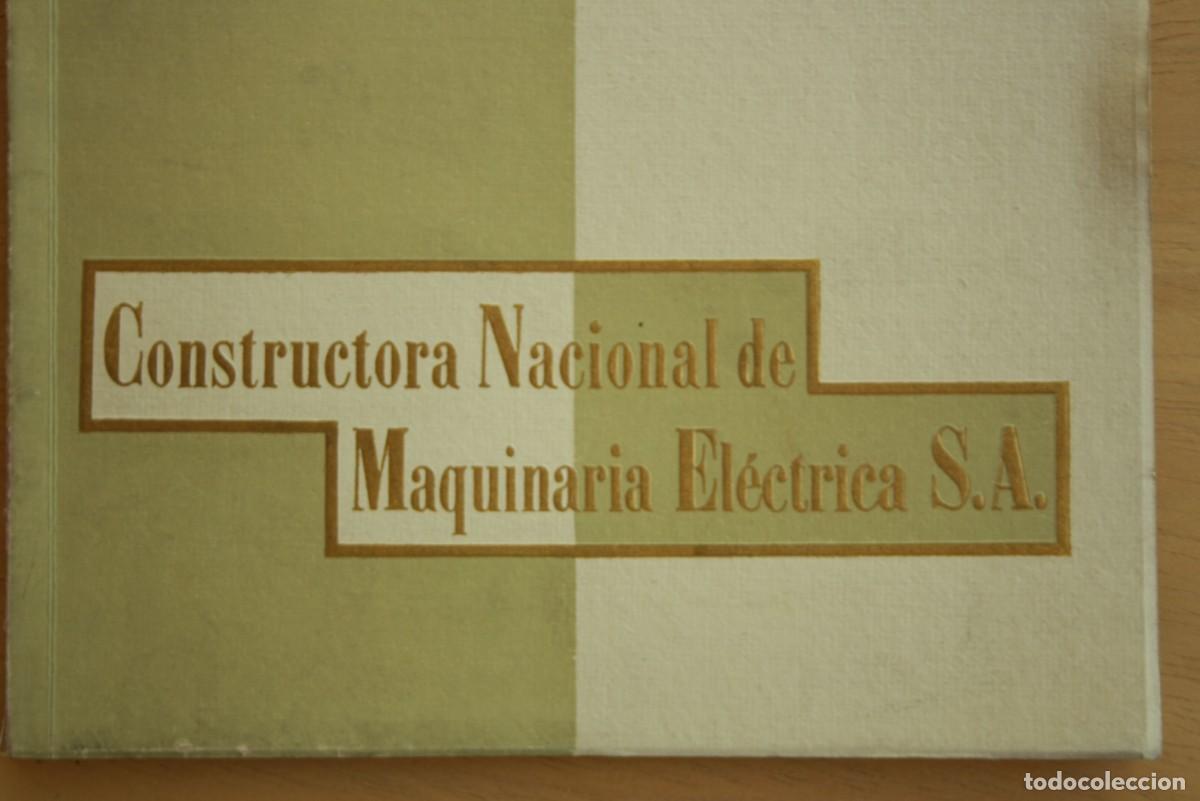 Cat&aacute;logos publicitarios: Constructora Nacional de Maquinaria El&eacute;ctrica S. A. 1941