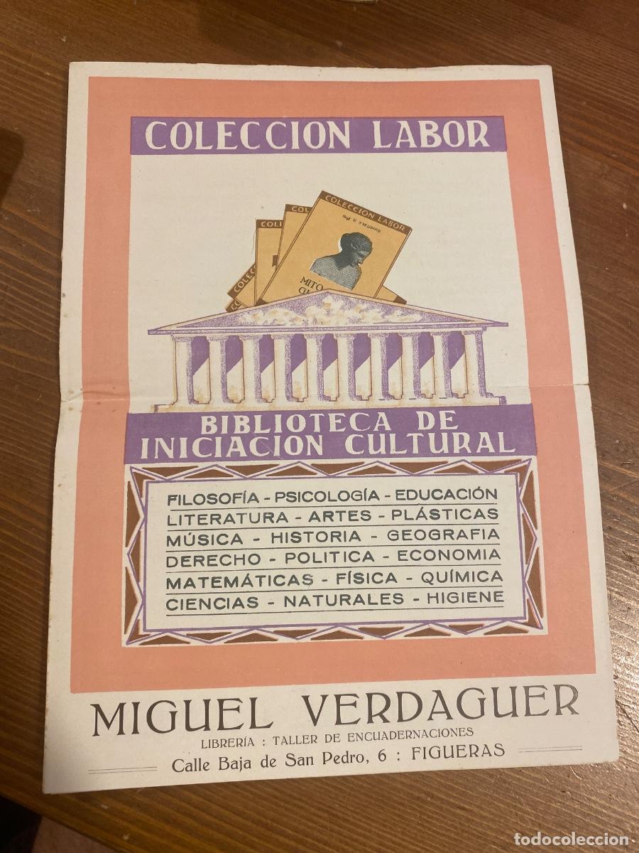 Cat&aacute;logos publicitarios: CATALOGO COLECCION LABOR 1925 - 1926 TRIPTICO