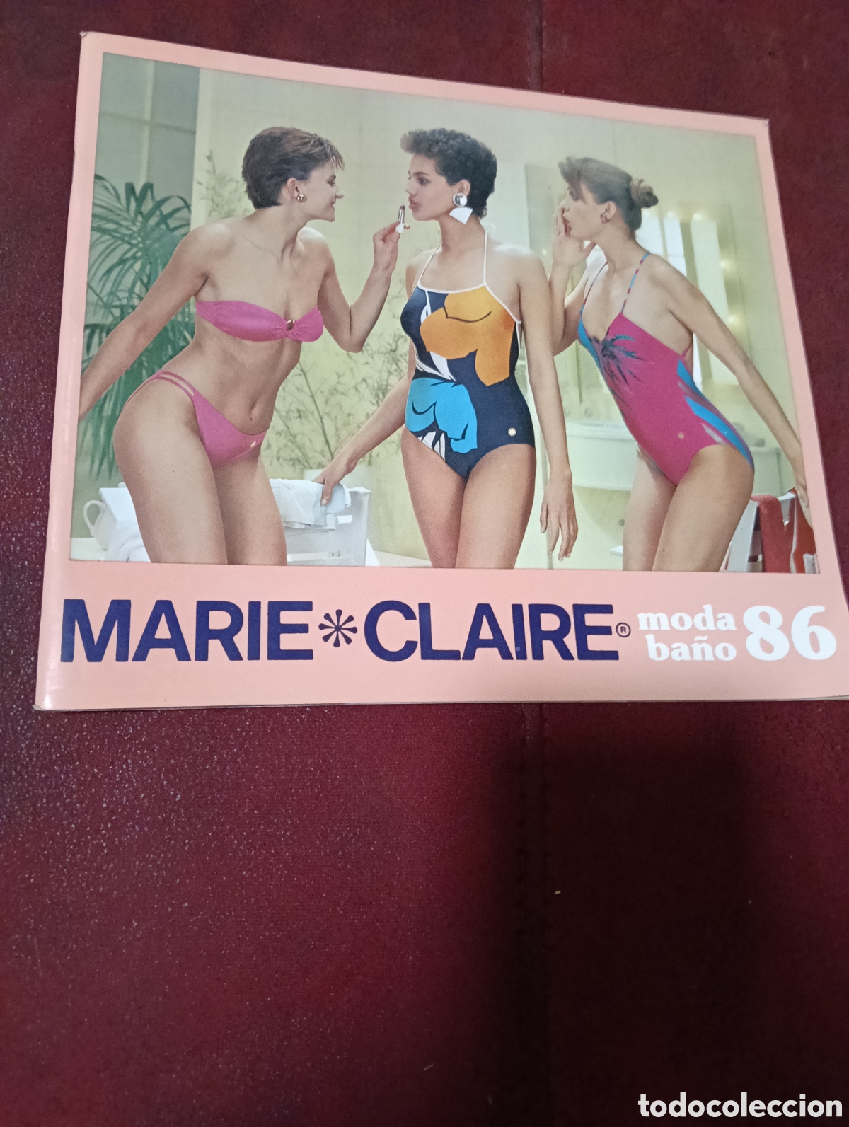 Cat&aacute;logos publicitarios: Catalogo marie Claire moda ba&ntilde;o 1986